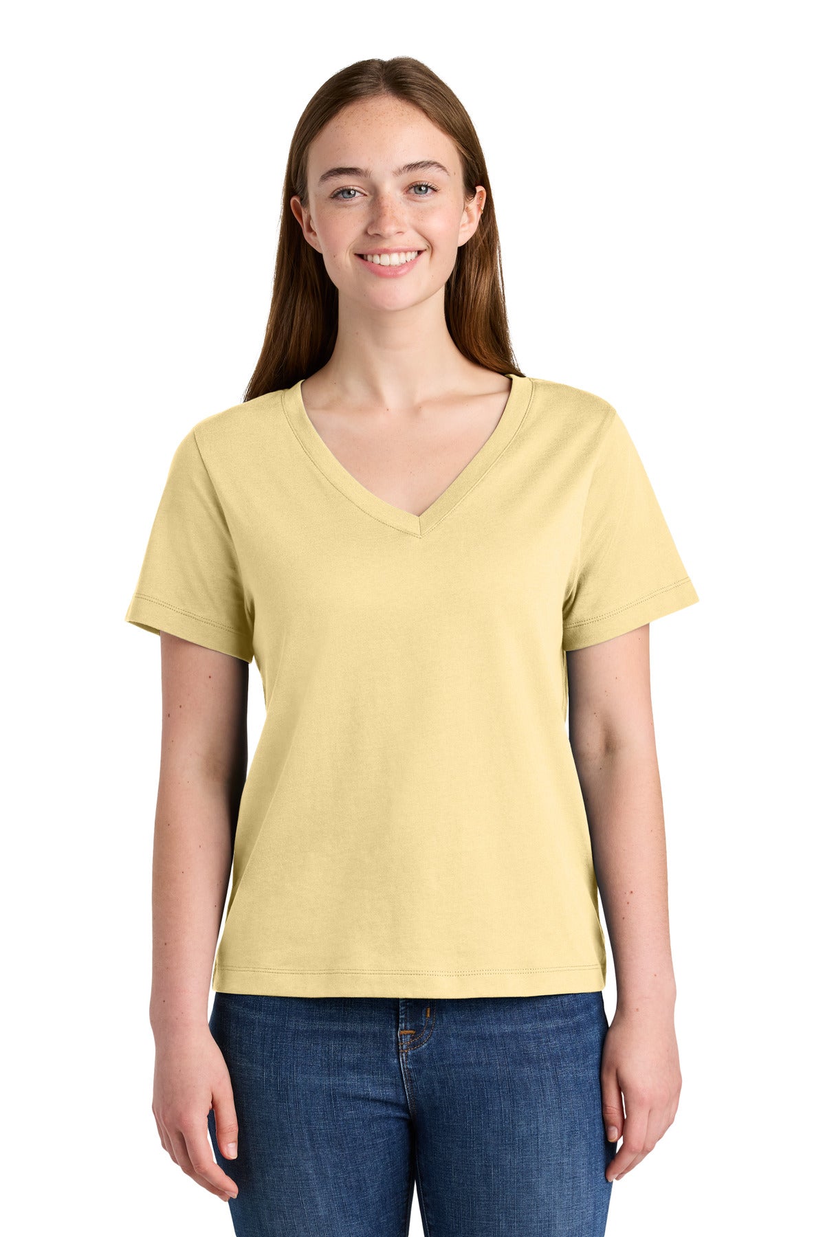Stanley/Stella Women's Stella Isla V-Neck Tee - Butter