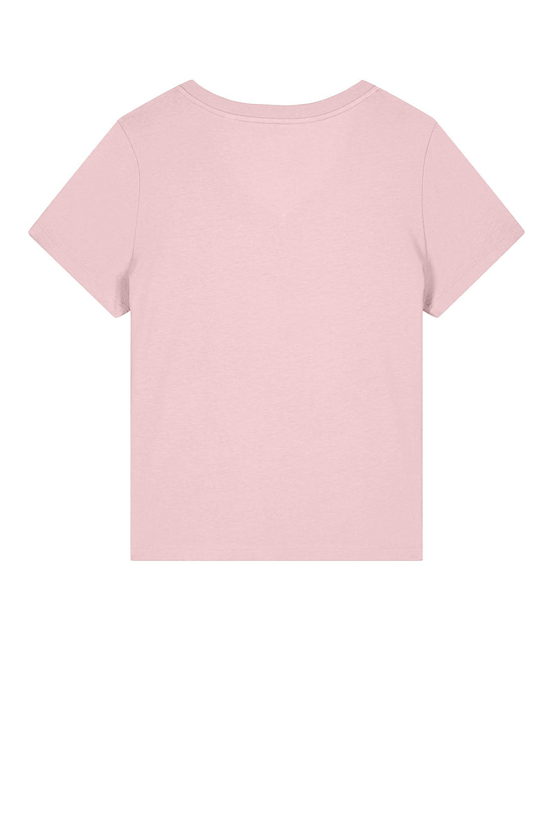 Stanley/Stella Women's Stella Isla V-Neck Tee - Cotton Pink
