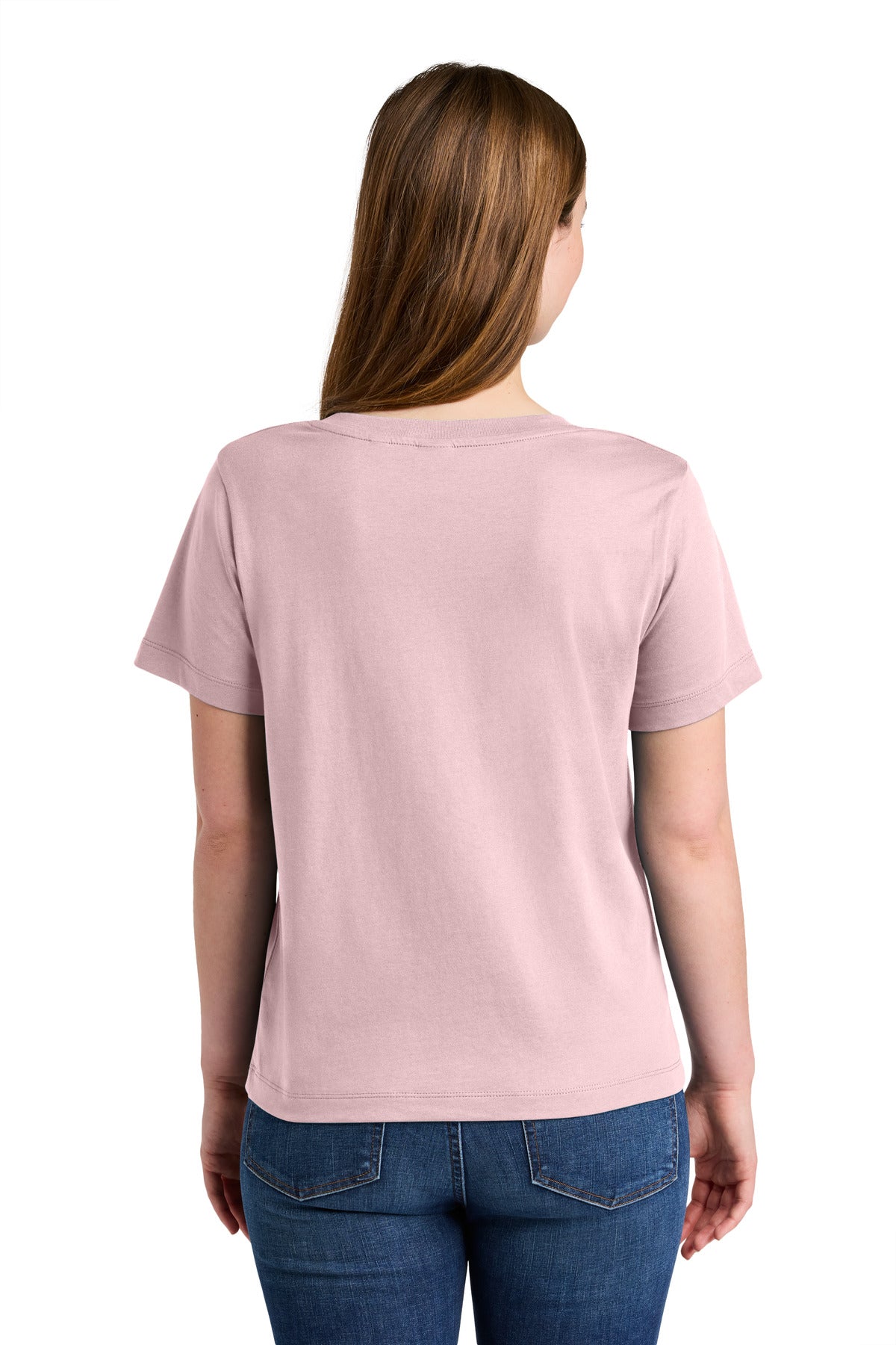 Stanley/Stella Women's Stella Isla V-Neck Tee - Cotton Pink