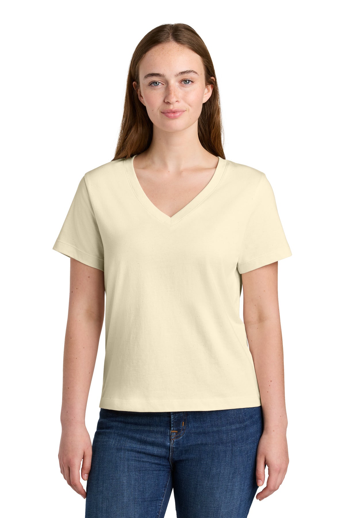 Stanley/Stella Women's Stella Isla V-Neck Tee - Natural Raw