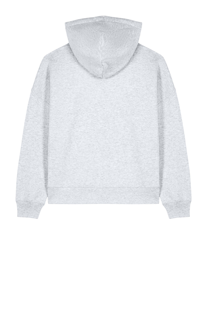 Stanley/Stella Women's Stella Nora Hooded Sweatshirt - Cool Heather Grey