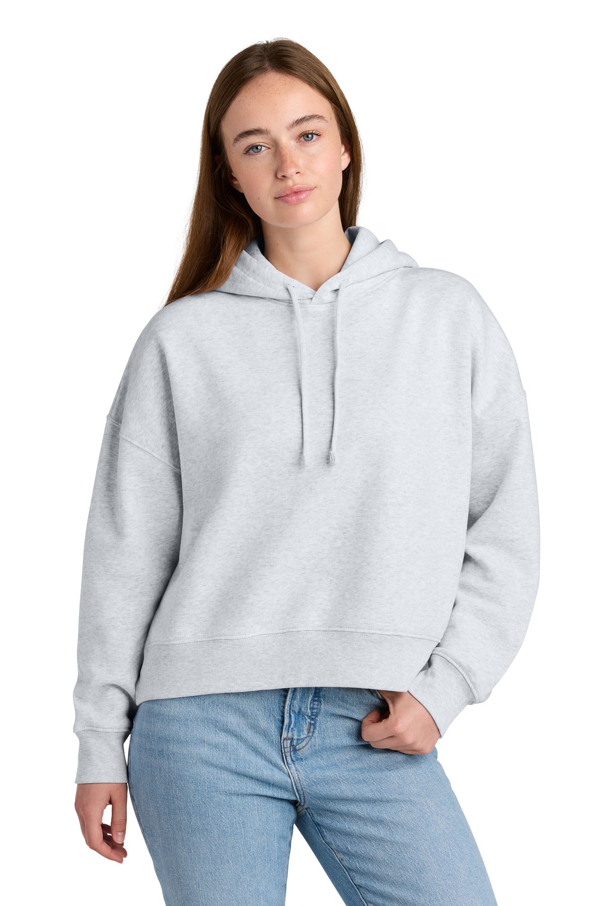 Stanley/Stella Women's Stella Nora Hooded Sweatshirt - Cool Heather Grey
