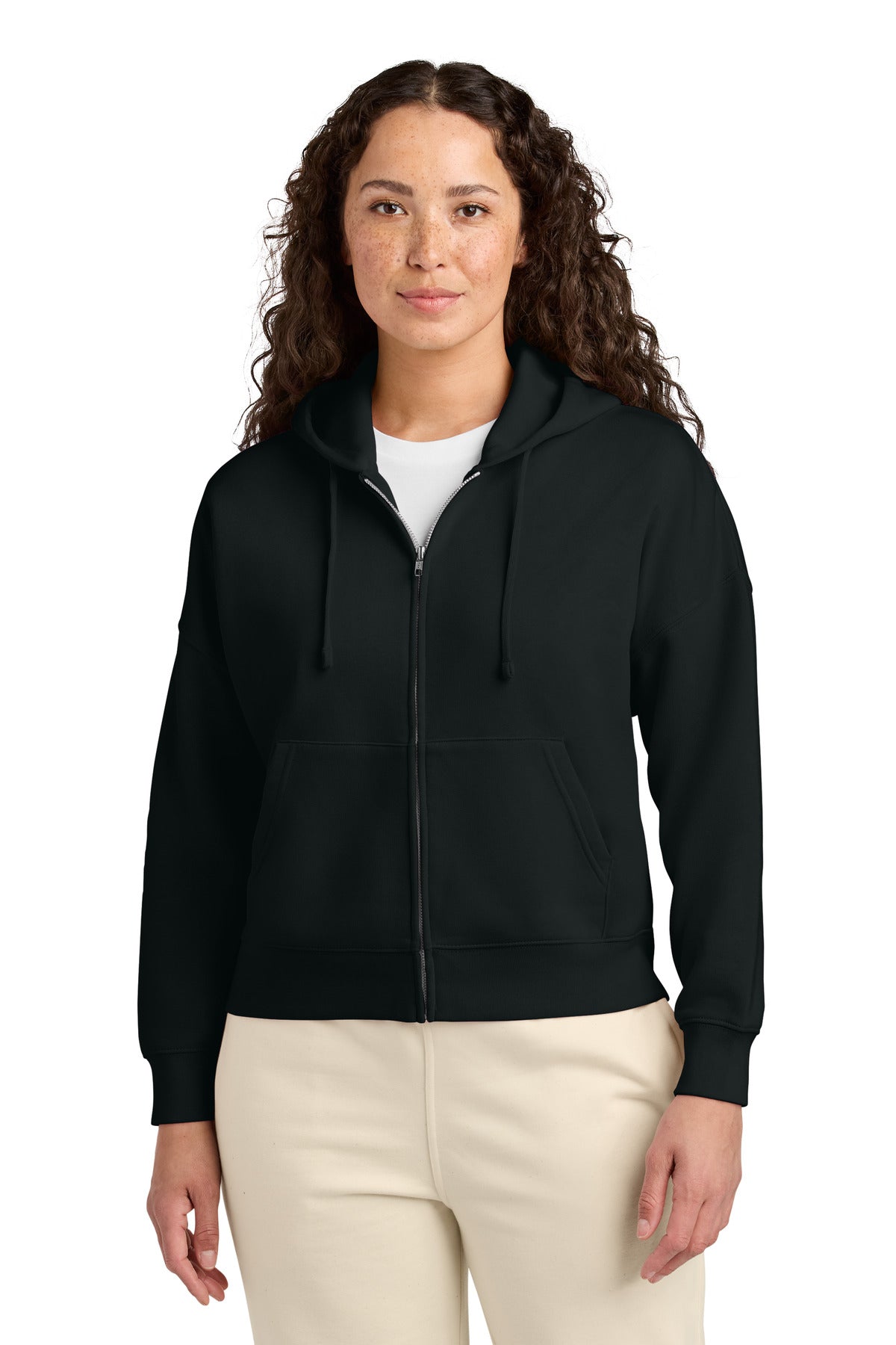 Stanley/Stella Women's Stella Ida Full-Zip Hooded Sweatshirt - Black