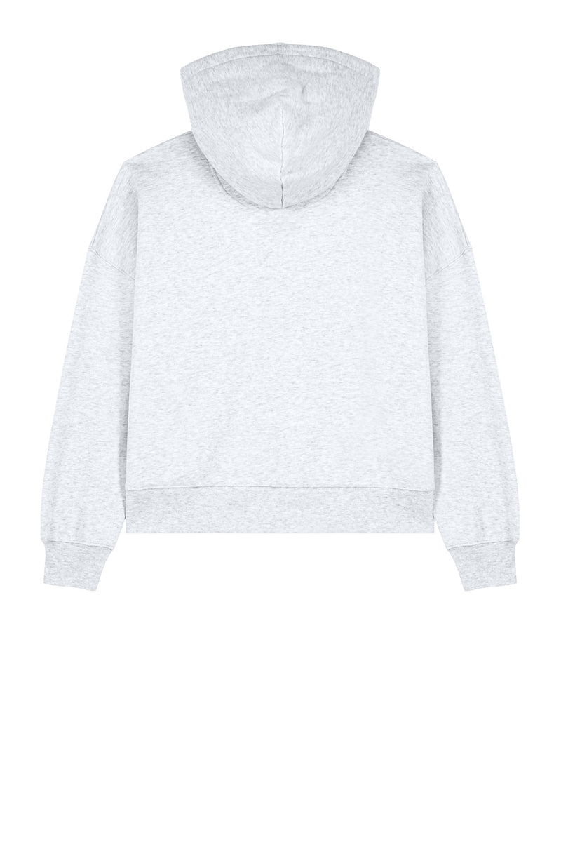 Stanley/Stella Women's Stella Ida Full-Zip Hooded Sweatshirt - Cool Heather Grey