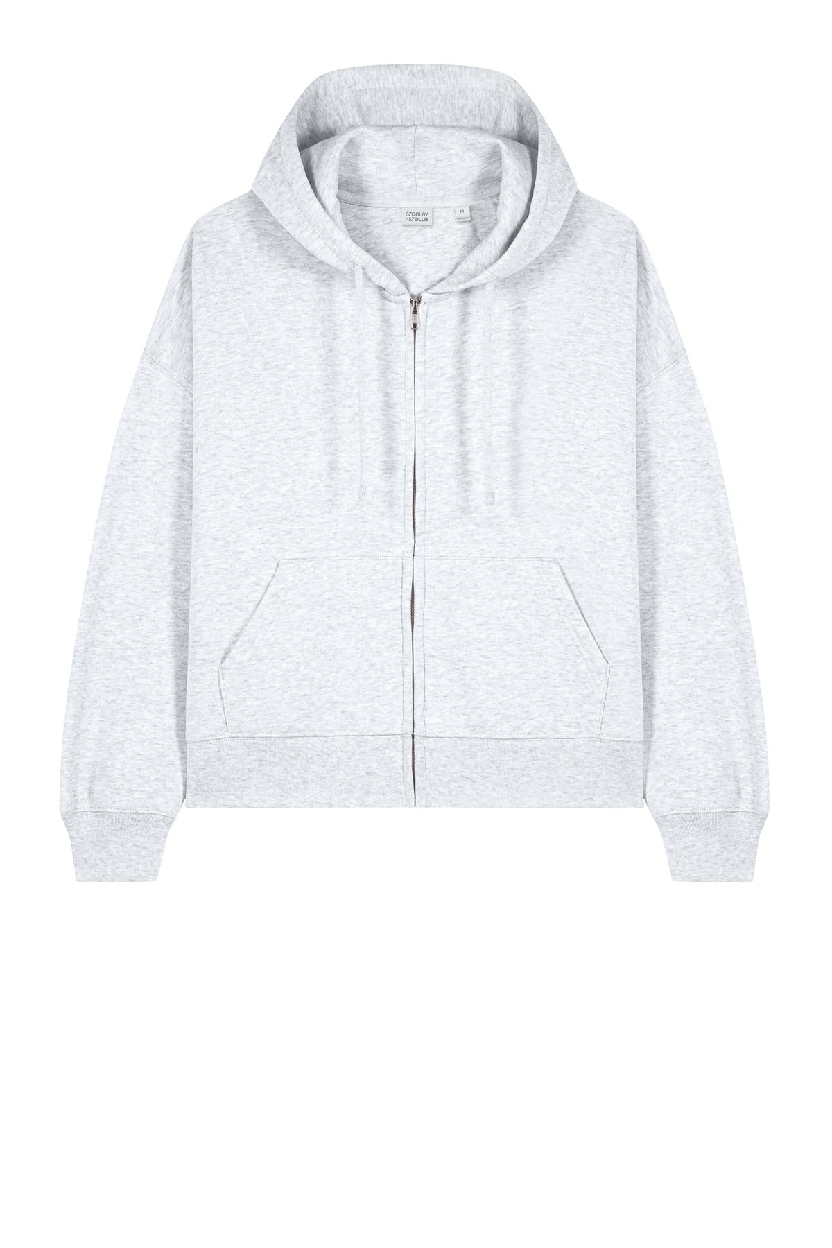 Stanley/Stella Women's Stella Ida Full-Zip Hooded Sweatshirt - Cool Heather Grey
