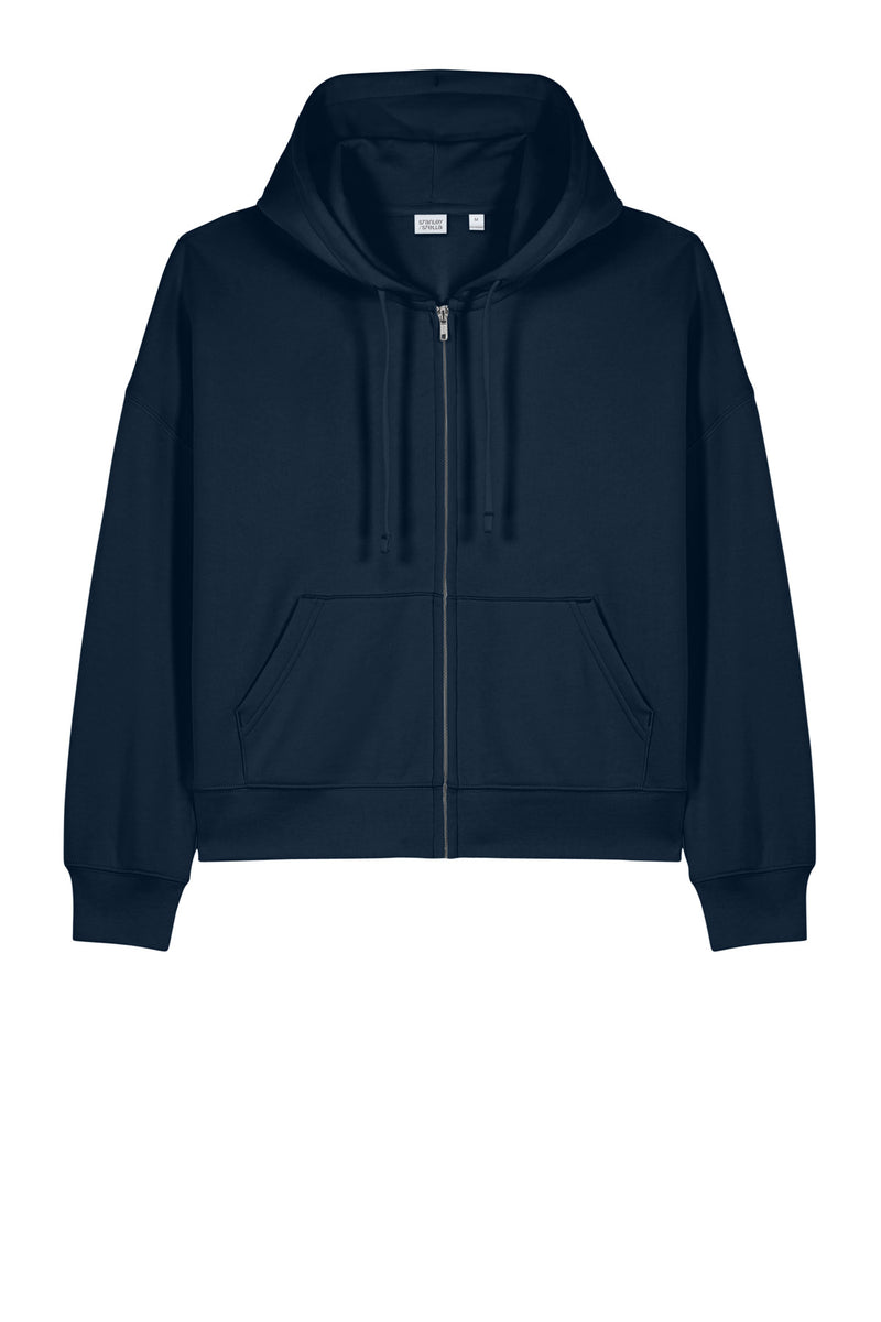 Stanley/Stella Women's Stella Ida Full-Zip Hooded Sweatshirt - French Navy