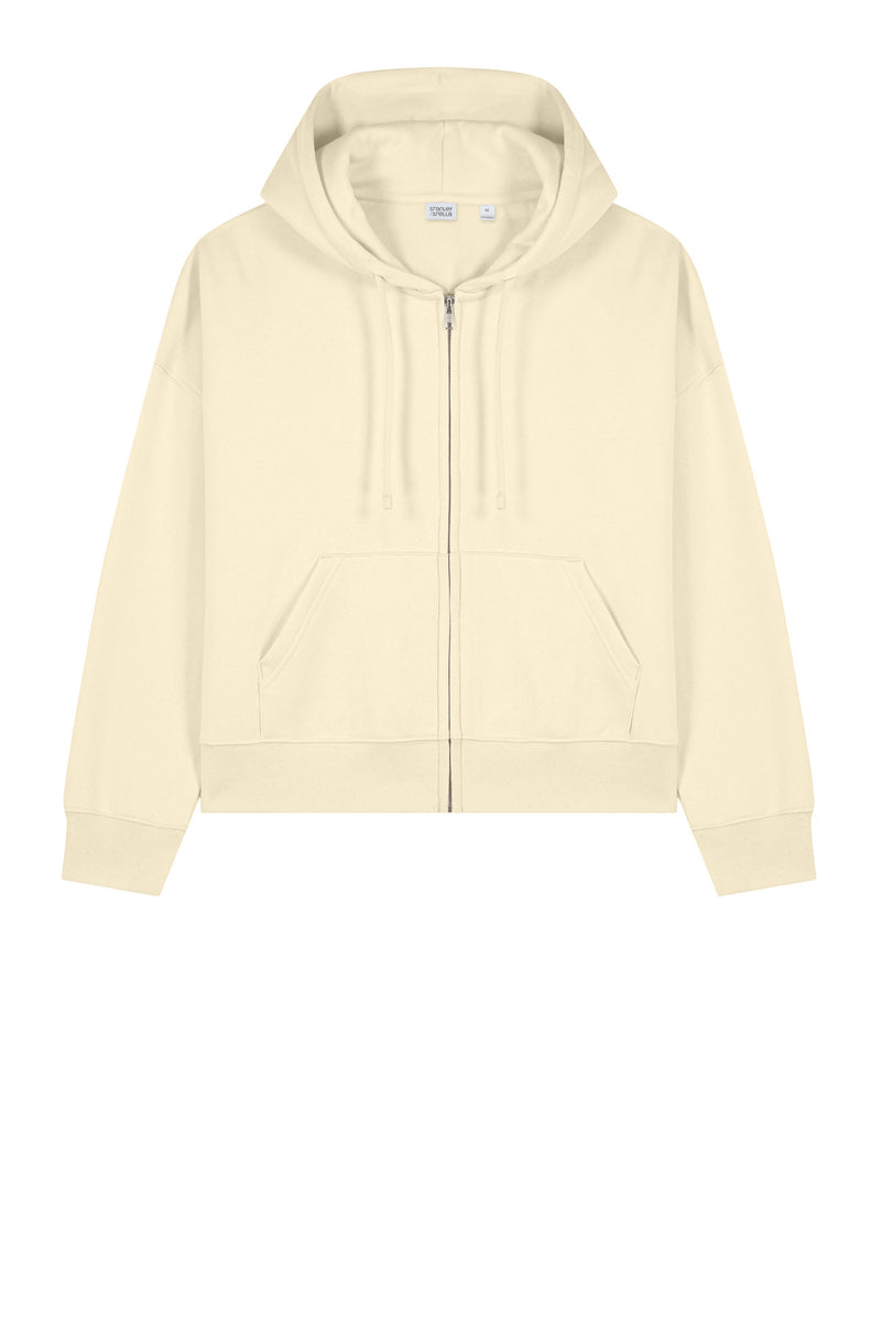 Stanley/Stella Women's Stella Ida Full-Zip Hooded Sweatshirt - Natural Raw