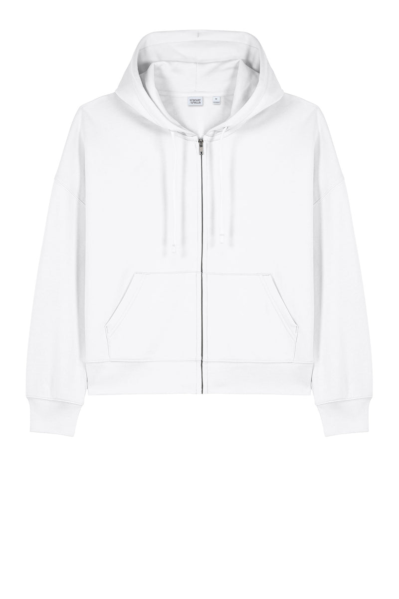 Stanley/Stella Women's Stella Ida Full-Zip Hooded Sweatshirt - White