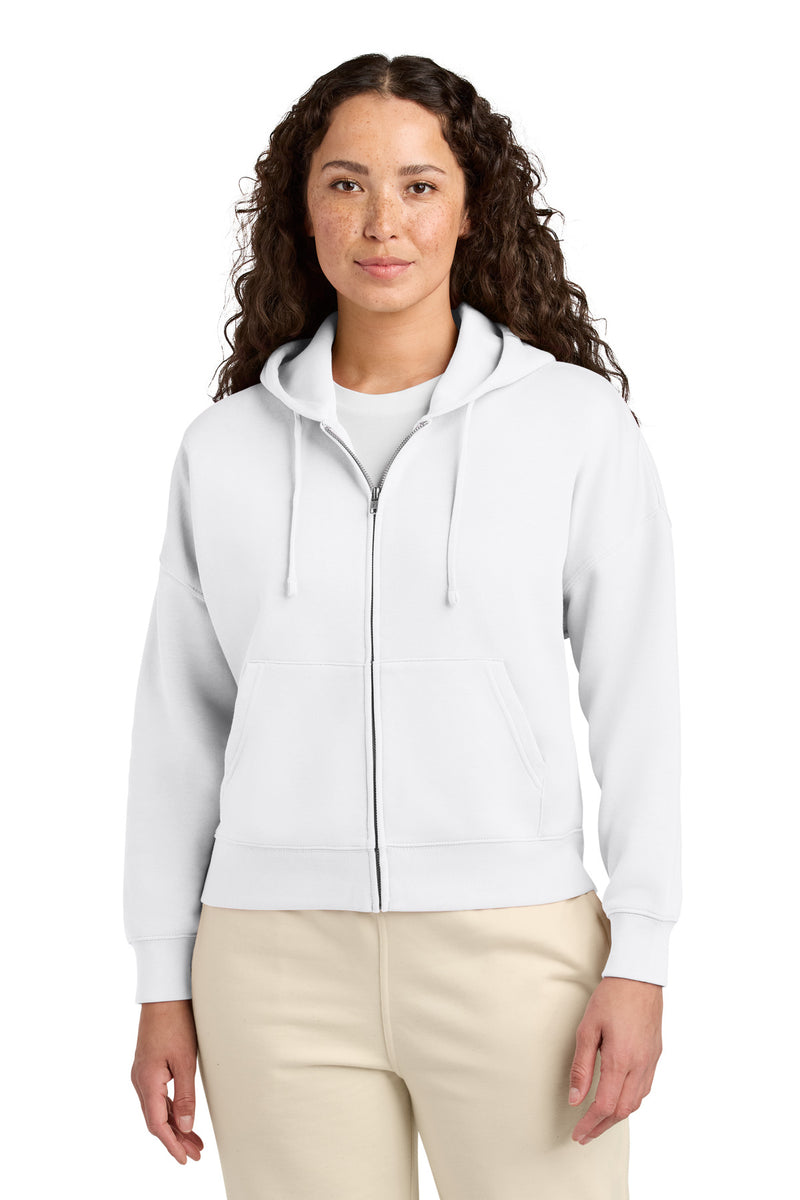 Stanley/Stella Women's Stella Ida Full-Zip Hooded Sweatshirt - White