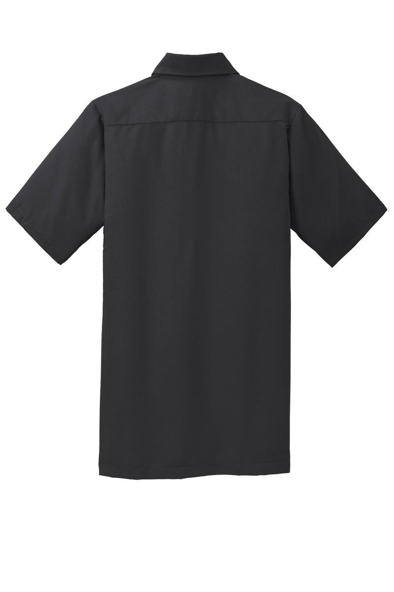Red Kap Short Sleeve Solid Ripstop Shirt - Black