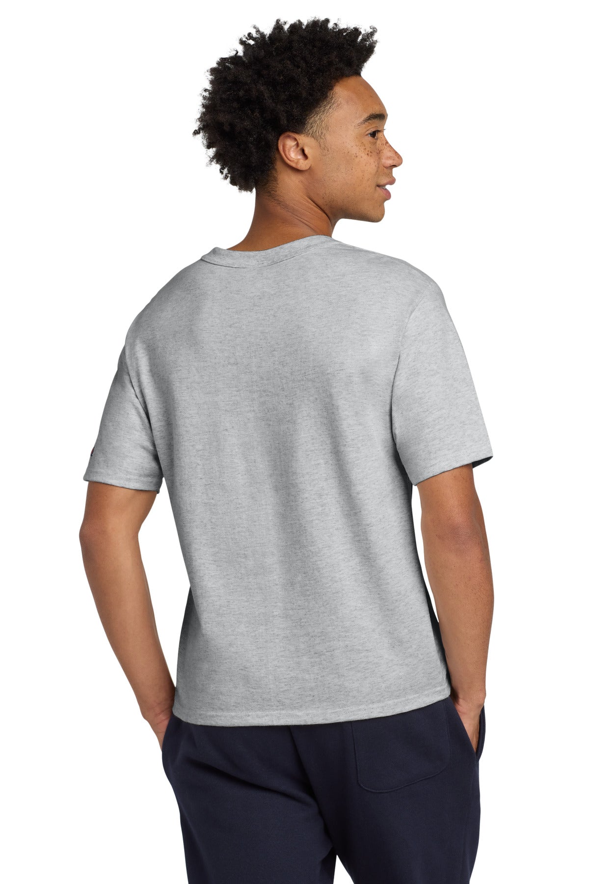 Champion   Heritage 7-Oz. Jersey Tee - Ash