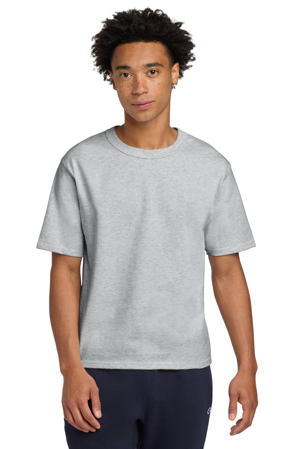 Champion   Heritage 7-Oz. Jersey Tee - Ash