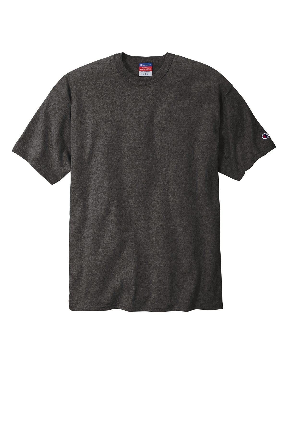 Champion   Heritage 7-Oz. Jersey Tee - Charcoal Heather