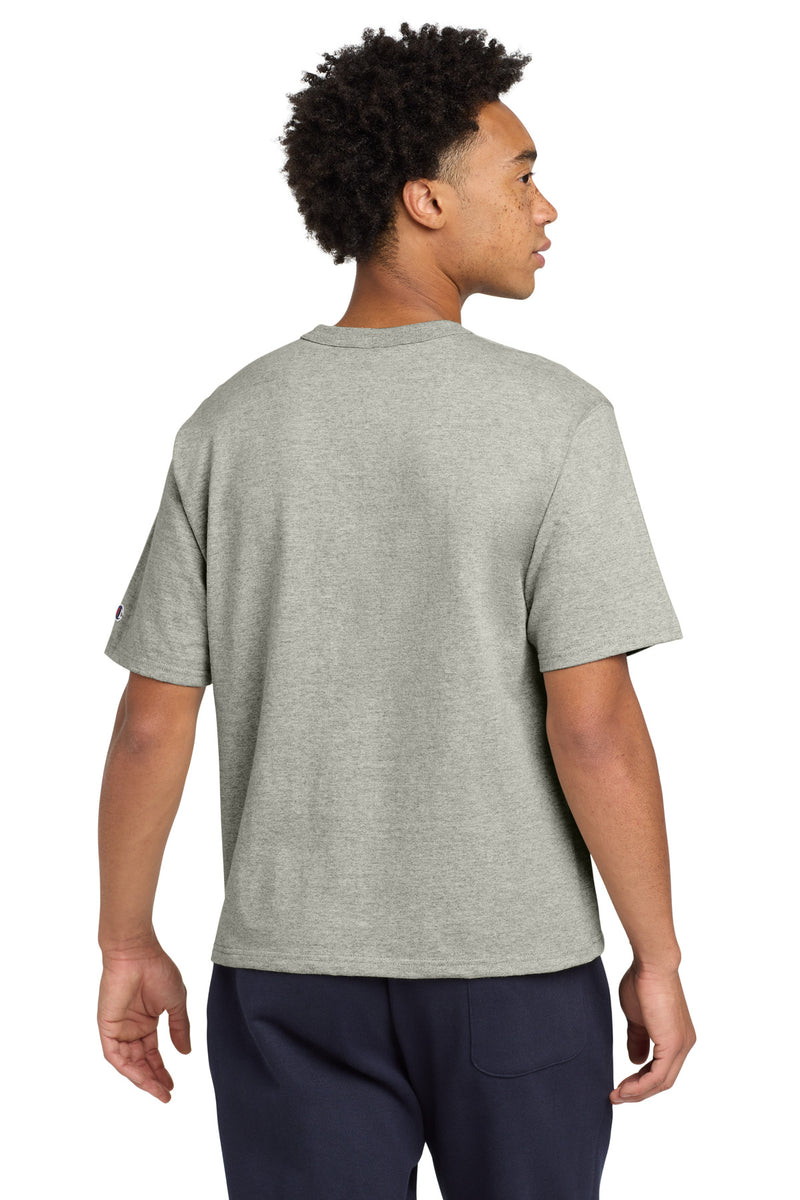 Champion   Heritage 7-Oz. Jersey Tee - Oxford Grey