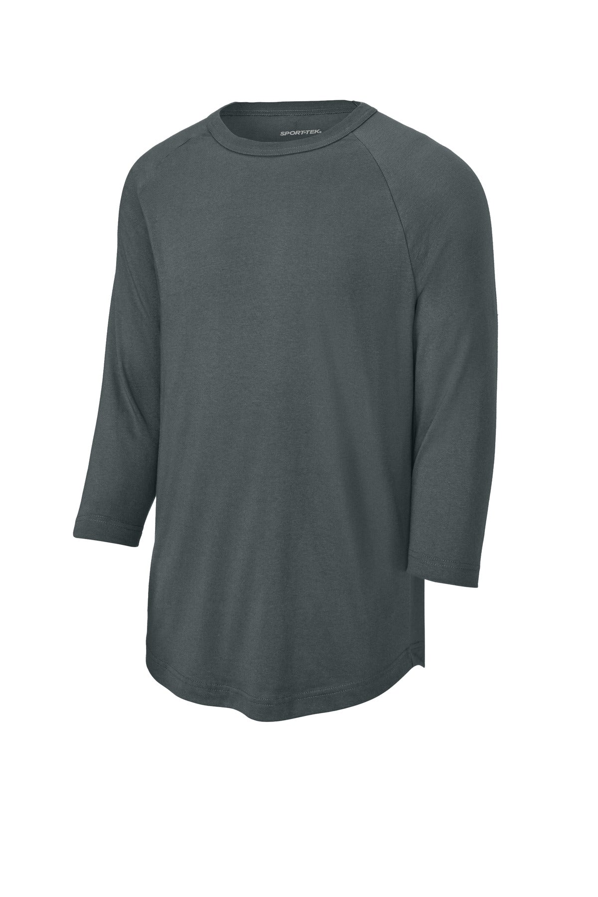 Sport-Tek Colorblock Raglan Jersey - Iron Grey