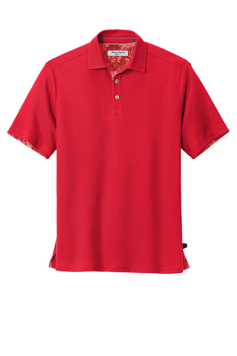 LIMITED EDITION Tommy Bahama 5 O'Clock Polo - Poinsettia Red