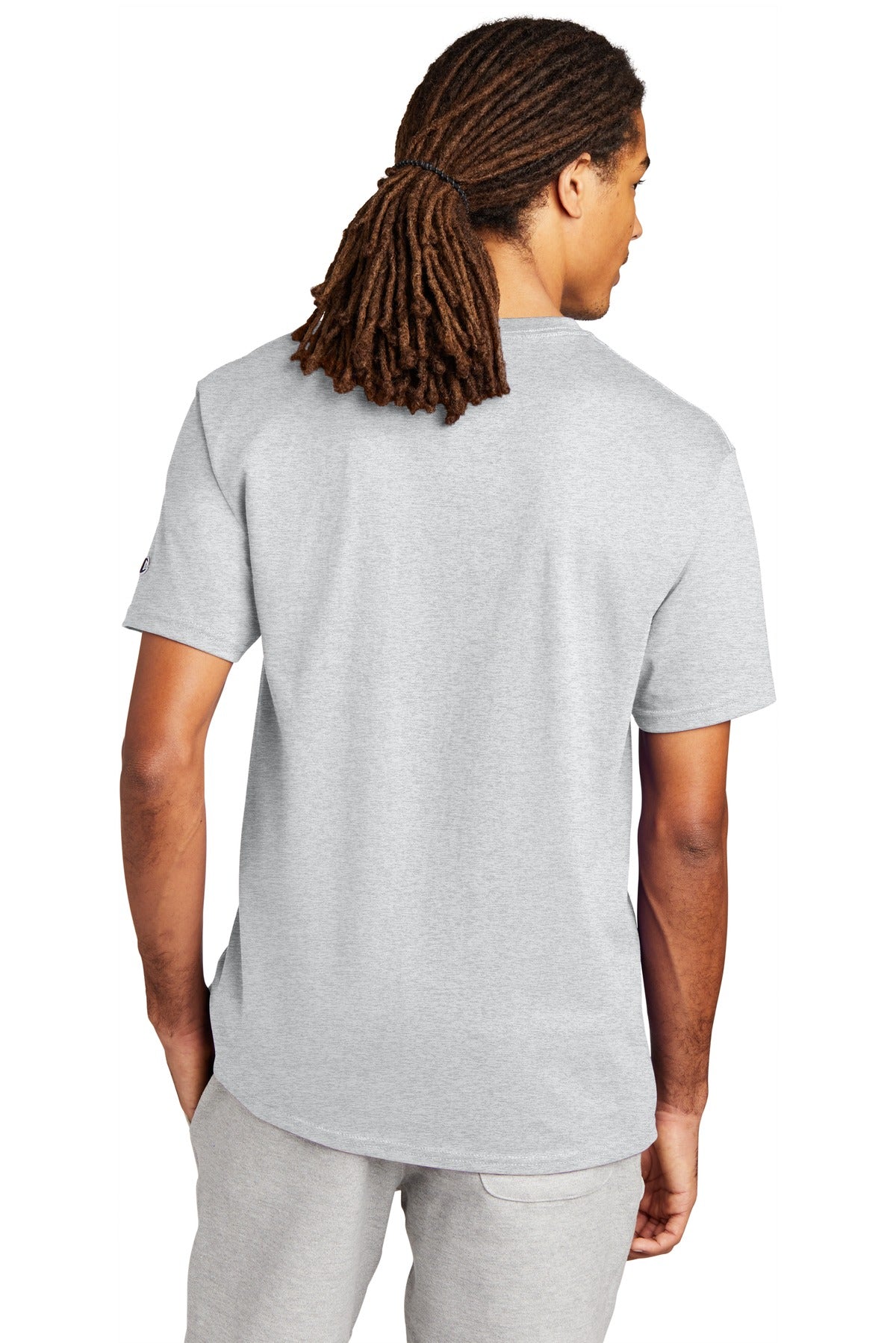 Champion   Heritage 6-Oz. Jersey Tee - Ash