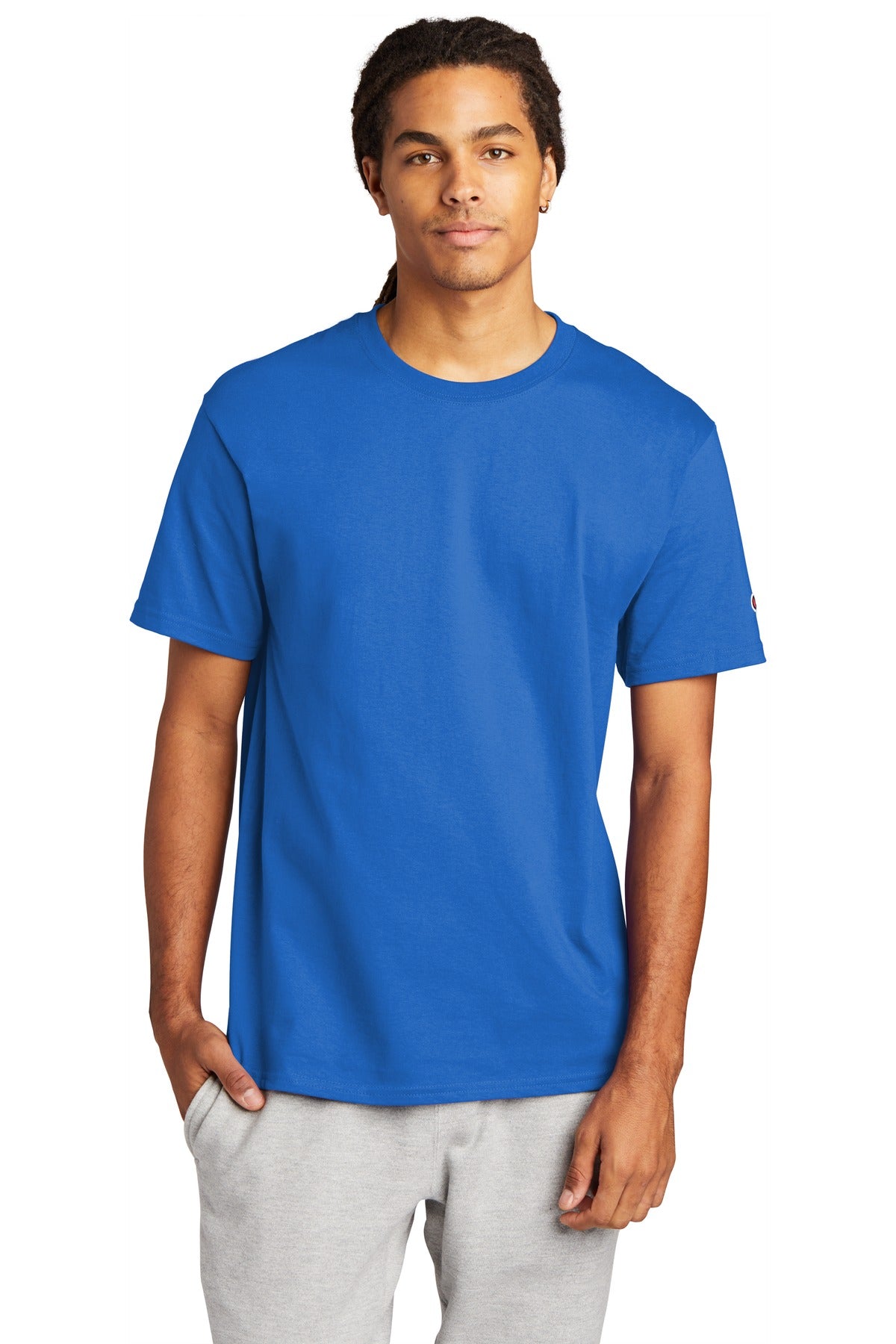 Champion   Heritage 6-Oz. Jersey Tee - Athletic Royal
