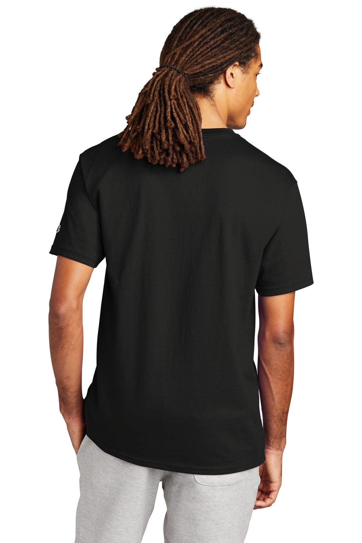 Champion   Heritage 6-Oz. Jersey Tee - Black