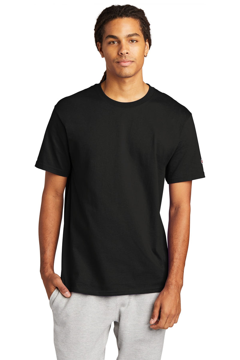 Champion   Heritage 6-Oz. Jersey Tee - Black