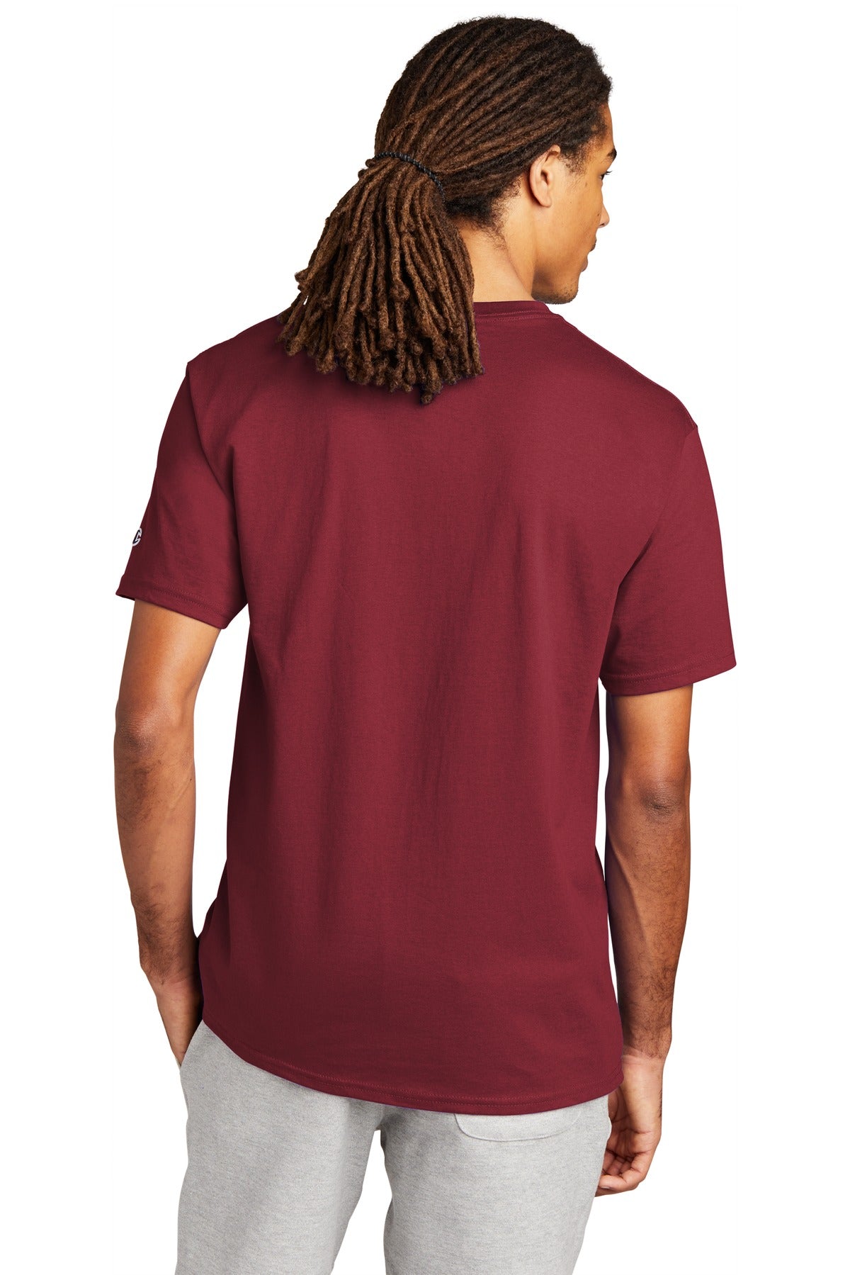 Champion   Heritage 6-Oz. Jersey Tee - Cardinal
