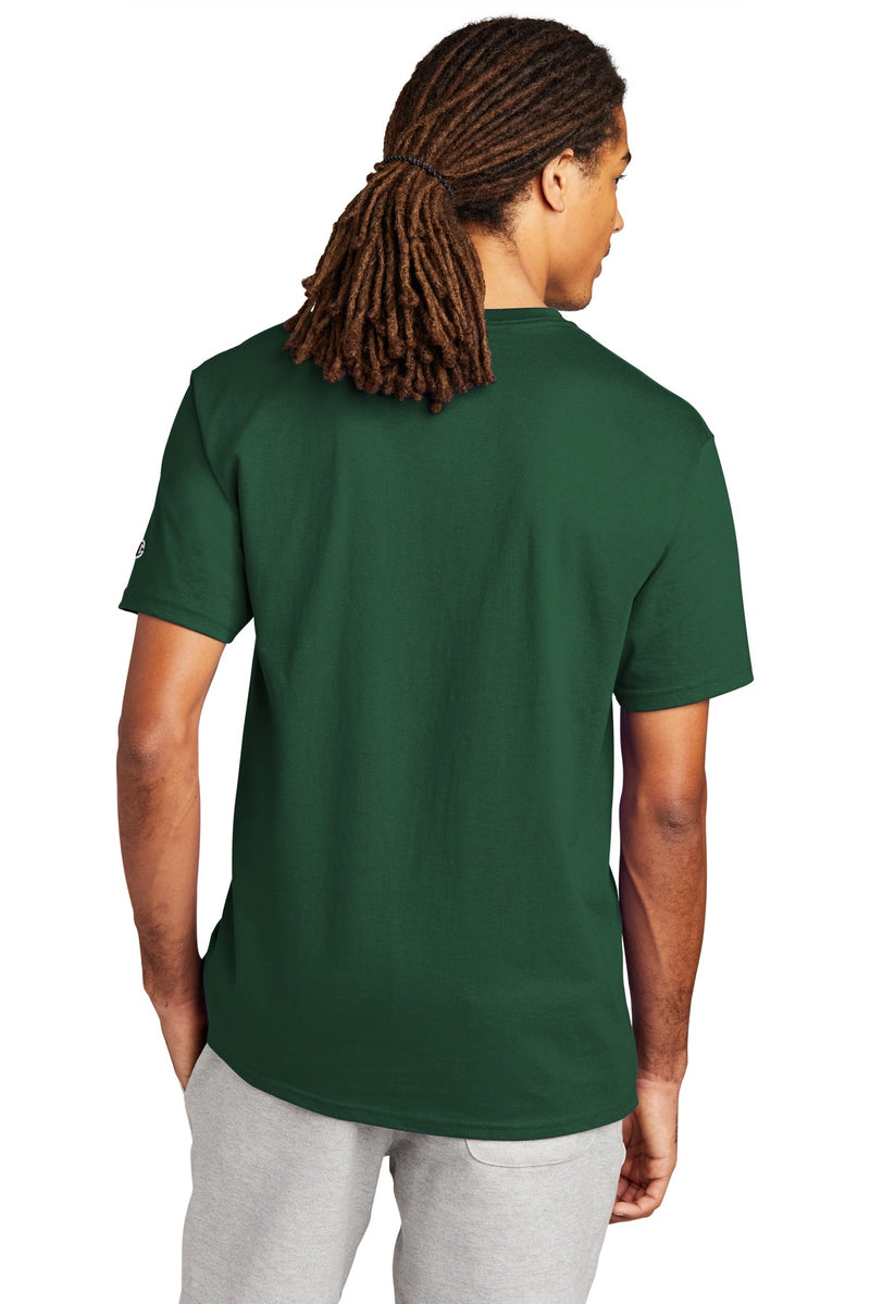 Champion   Heritage 6-Oz. Jersey Tee - Dark Green