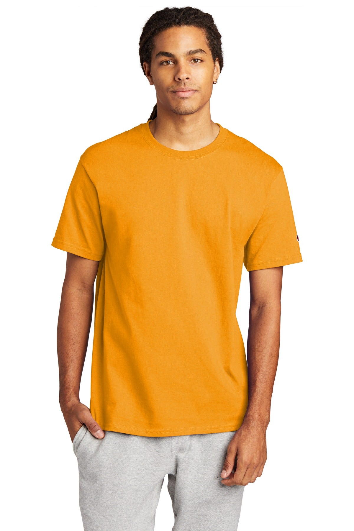 Champion   Heritage 6-Oz. Jersey Tee - Gold