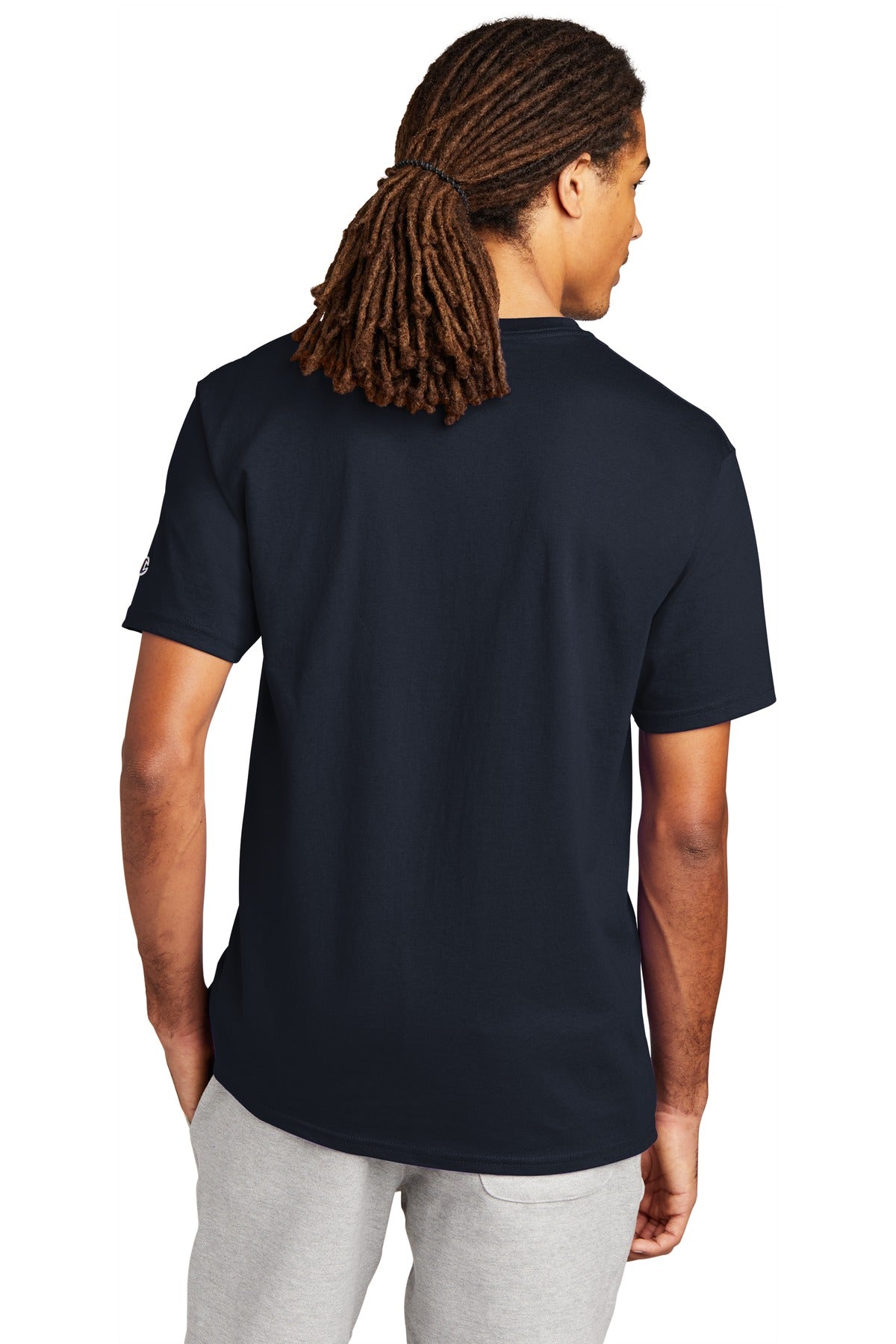 Champion   Heritage 6-Oz. Jersey Tee - Navy