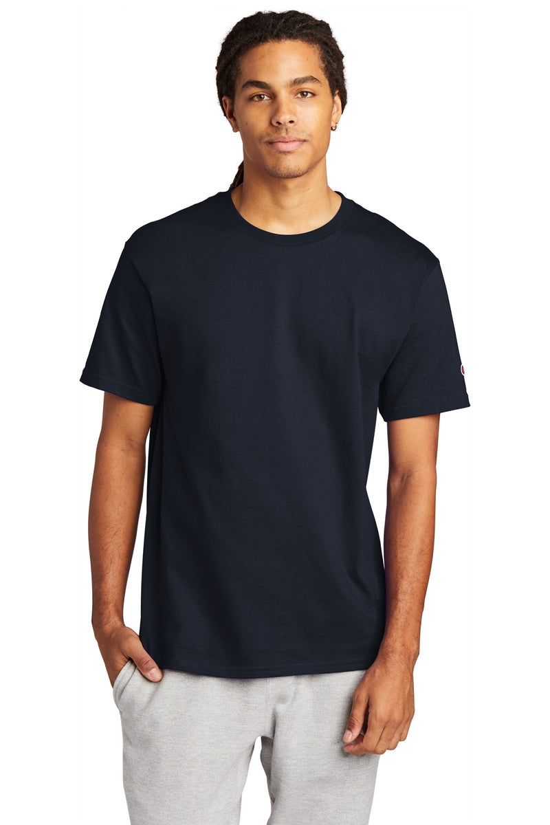 Champion   Heritage 6-Oz. Jersey Tee - Navy