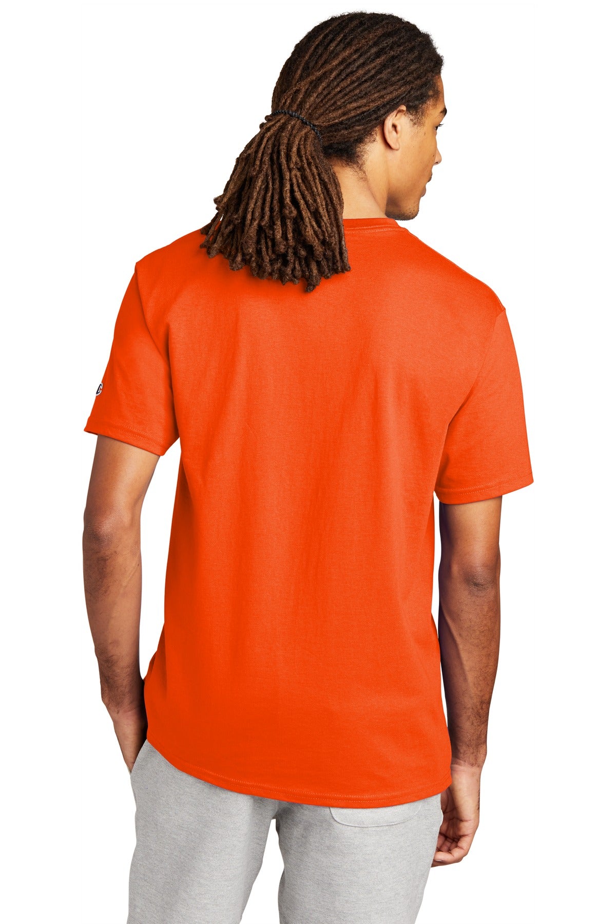 Champion   Heritage 6-Oz. Jersey Tee - Orange