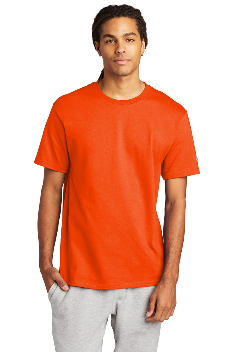 Champion   Heritage 6-Oz. Jersey Tee - Orange