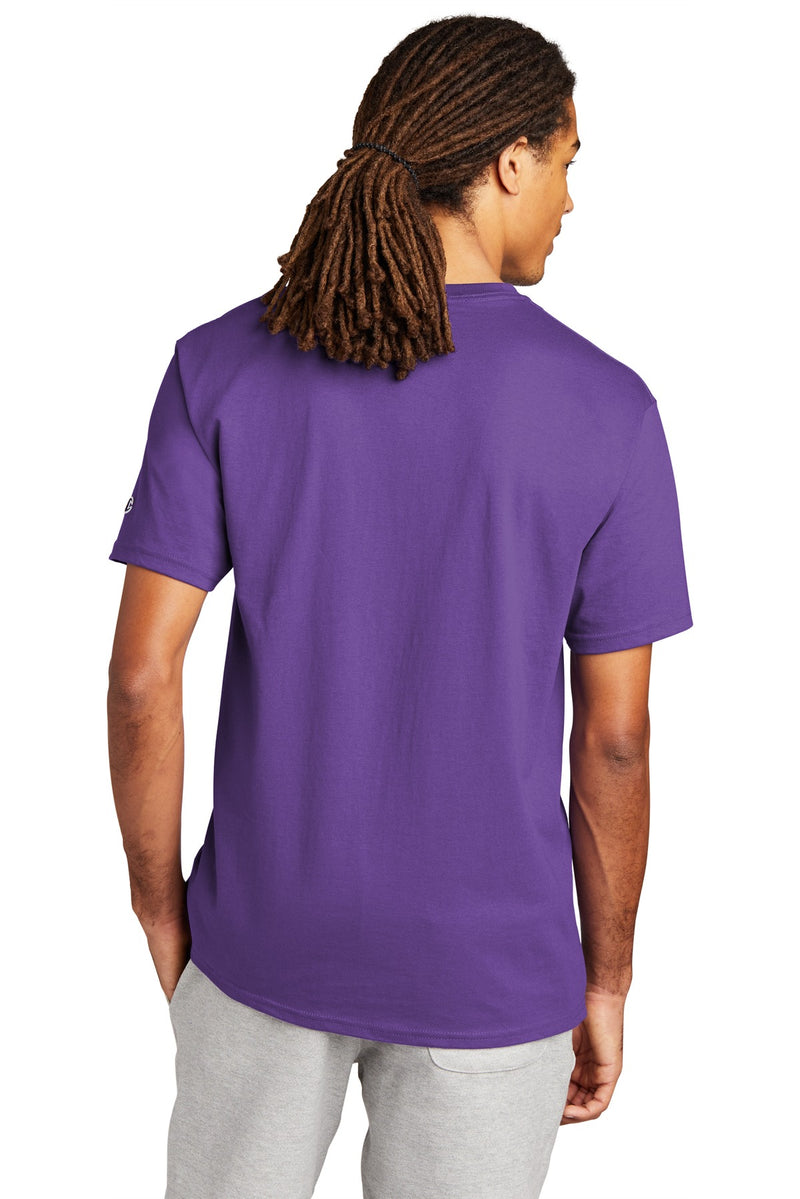 Champion   Heritage 6-Oz. Jersey Tee - Purple