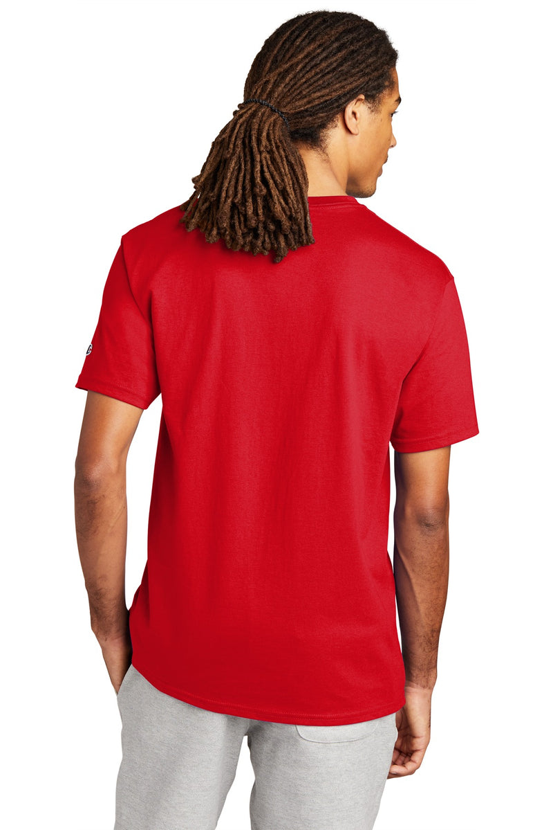 Champion   Heritage 6-Oz. Jersey Tee - Red