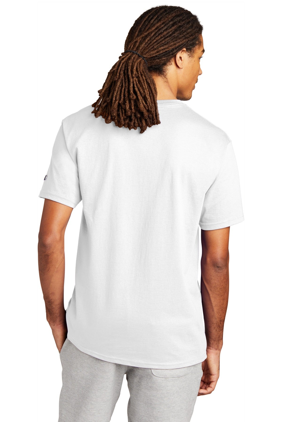 Champion   Heritage 6-Oz. Jersey Tee - White
