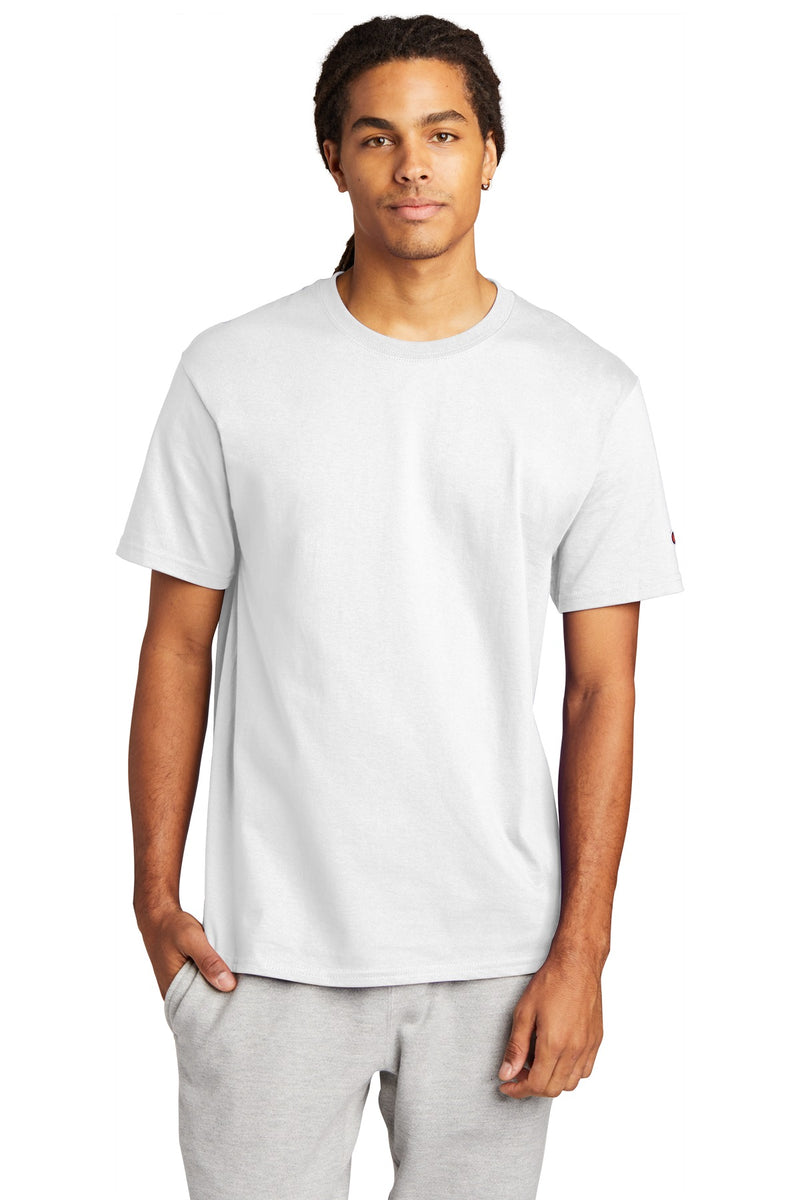 Champion   Heritage 6-Oz. Jersey Tee - White