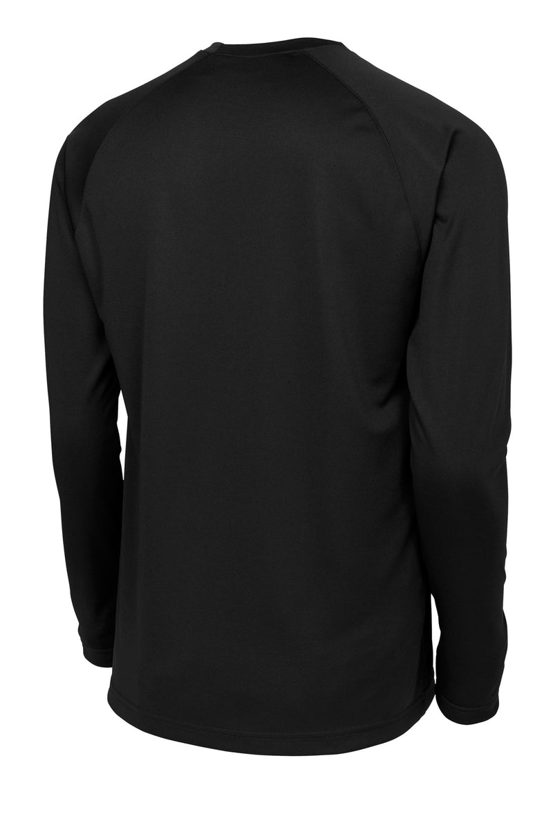 Sport-Tek Dry Zone Long Sleeve Raglan T-Shirt - Black