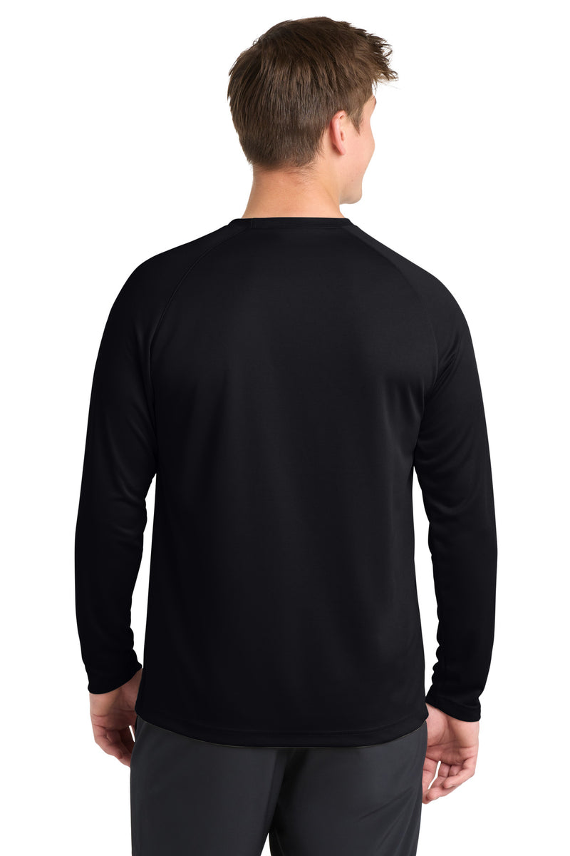 Sport-Tek Dry Zone Long Sleeve Raglan T-Shirt - Black