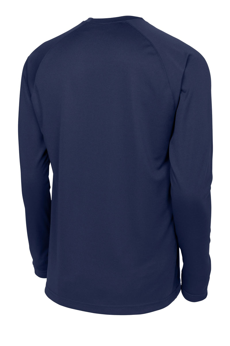 Sport-Tek Dry Zone Long Sleeve Raglan T-Shirt - True Navy