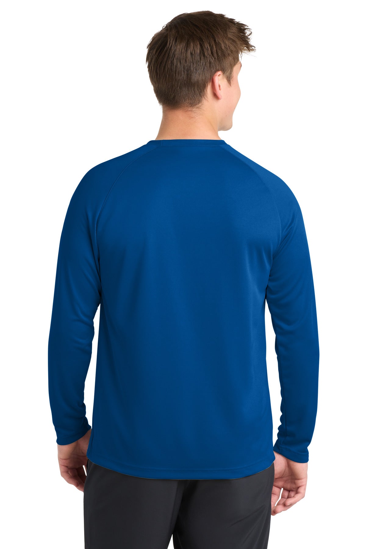 Sport-Tek Dry Zone Long Sleeve Raglan T-Shirt - True Royal