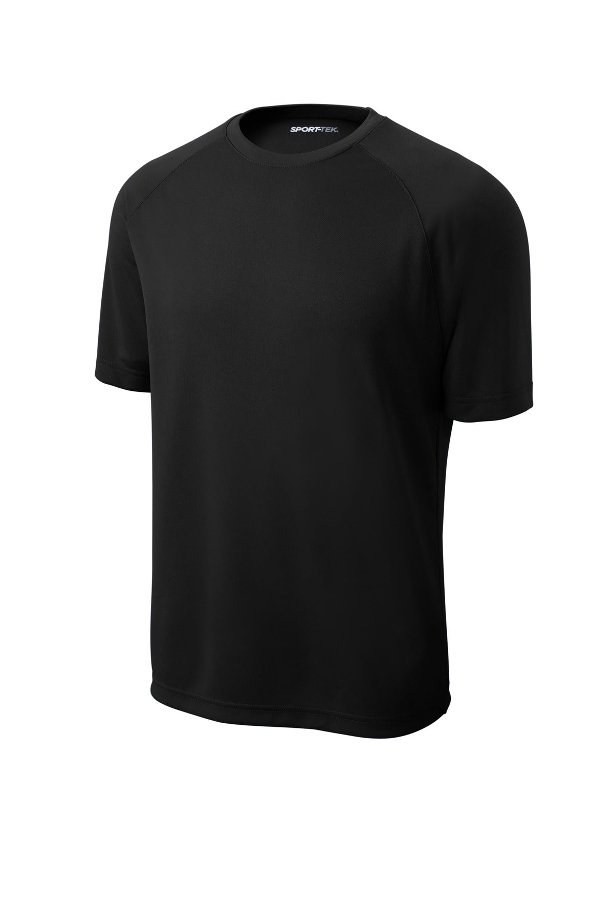 Sport-Tek Dry Zone Short Sleeve Raglan T-Shirt - Black