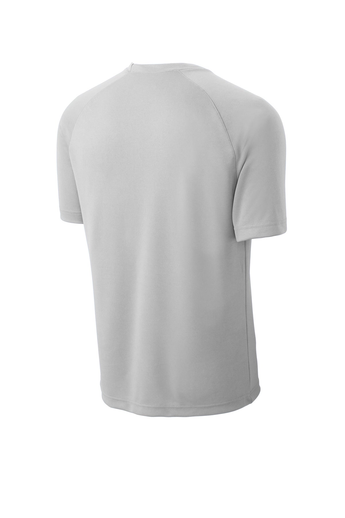 Sport-Tek Dry Zone Short Sleeve Raglan T-Shirt - Silver