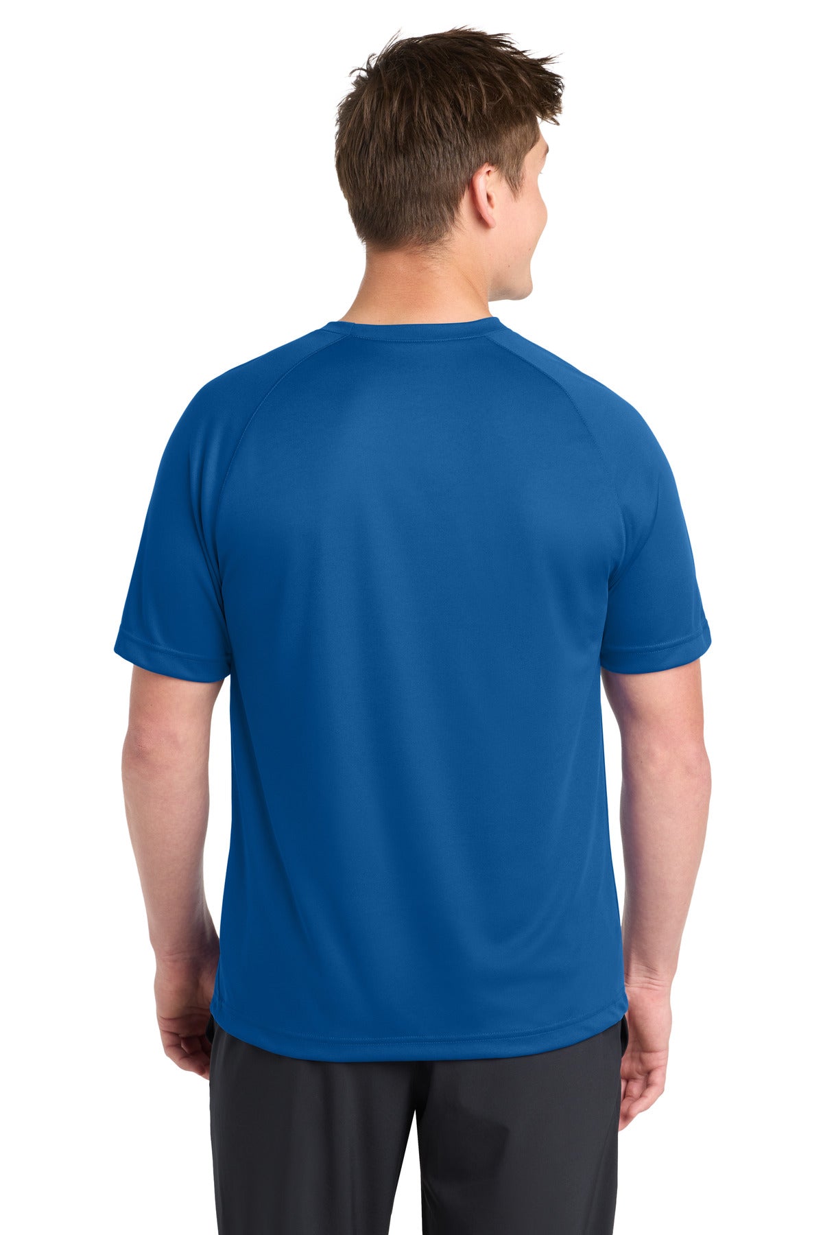 Sport-Tek Dry Zone Short Sleeve Raglan T-Shirt - True Royal