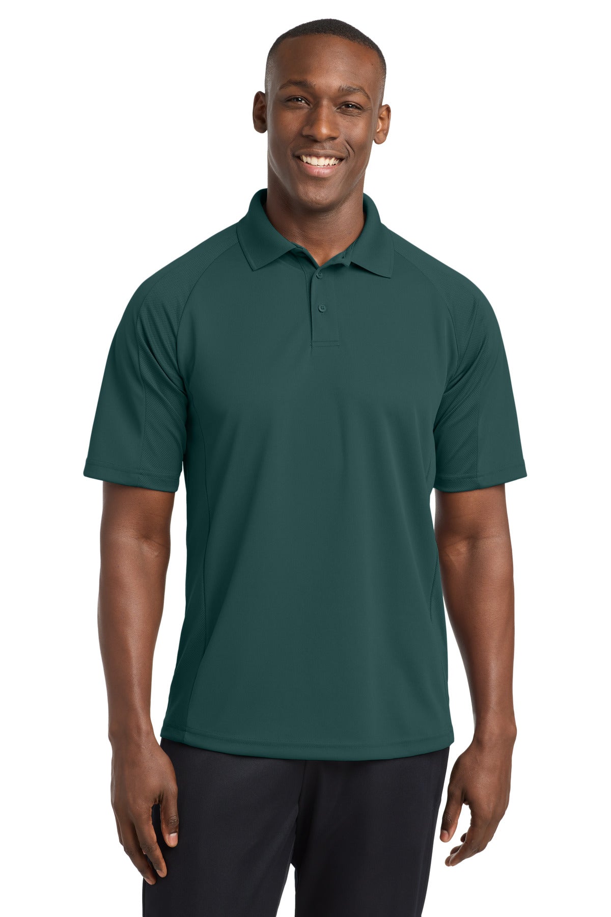 Sport-Tek Dri-Mesh Pro Polo - Dark Green