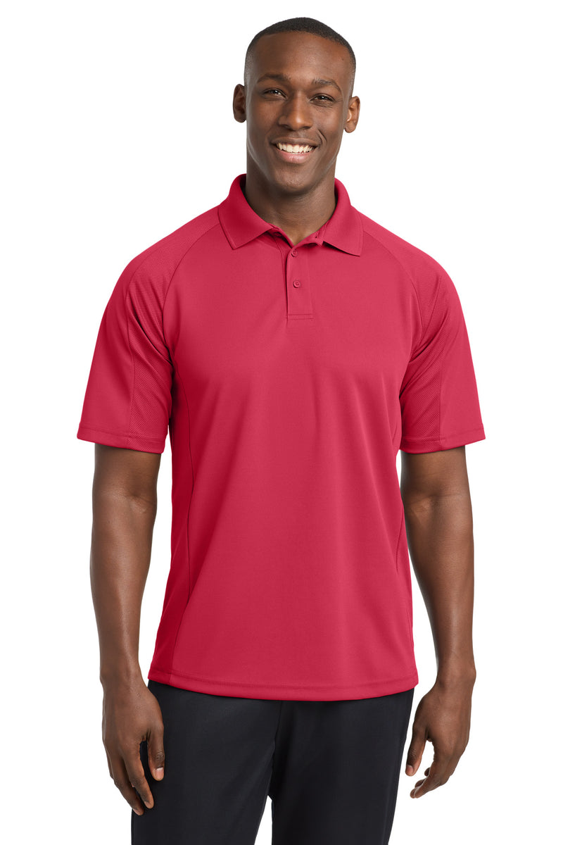 Sport-Tek Dri-Mesh Pro Polo - Engine Red