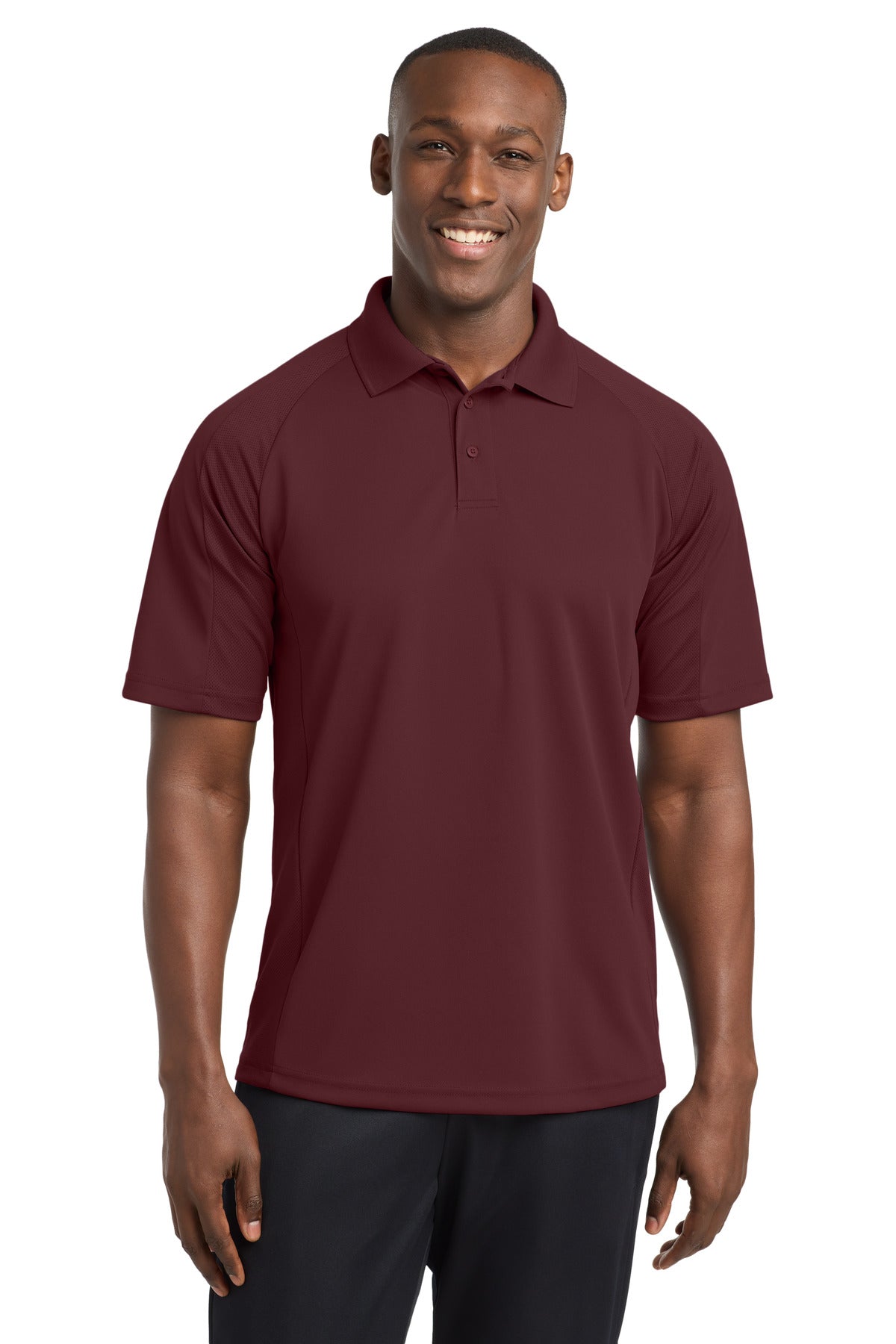 Sport-Tek Dri-Mesh Pro Polo - Maroon