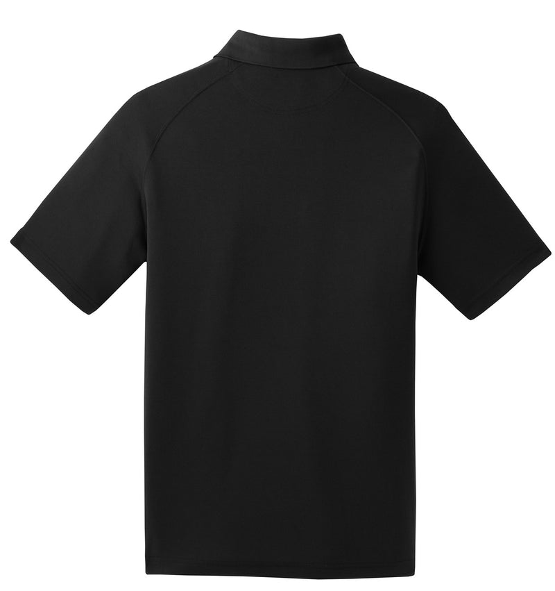 Sport-Tek Dry Zone Raglan Polo - Black