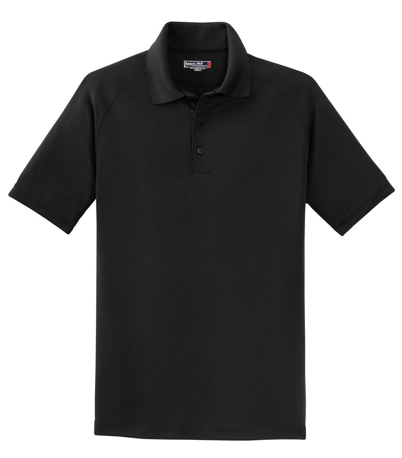 Sport-Tek Dry Zone Raglan Polo - Black
