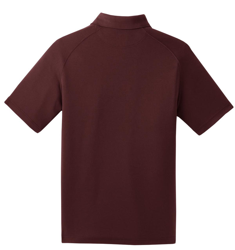 Sport-Tek Dry Zone Raglan Polo - Maroon