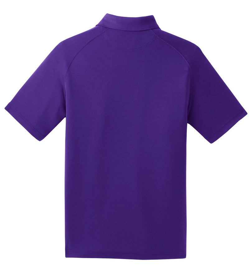 Sport-Tek Dry Zone Raglan Polo - Purple
