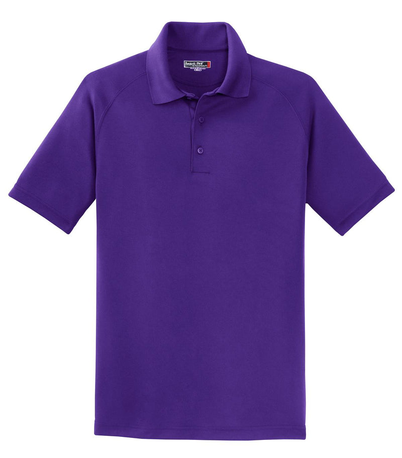 Sport-Tek Dry Zone Raglan Polo - Purple